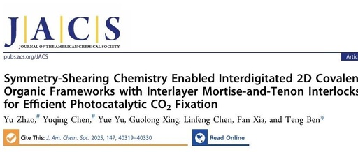 Symmetry-Shearing Chemistry Enables Interdigitated 2D Covalent Organic Frameworks with Interlayer Mortise-and-Tenon Interlocks for Efficient Photocatalytic CO2 Fixation