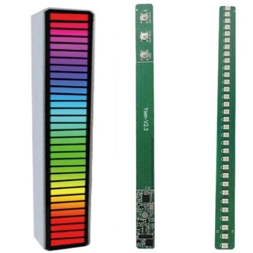 Audio Light PCBA Colorful Light Circuit Board Solution for Music Rhythm Atmosphere Lighting