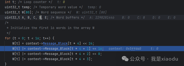 SHA1 Encryption Algorithm Process