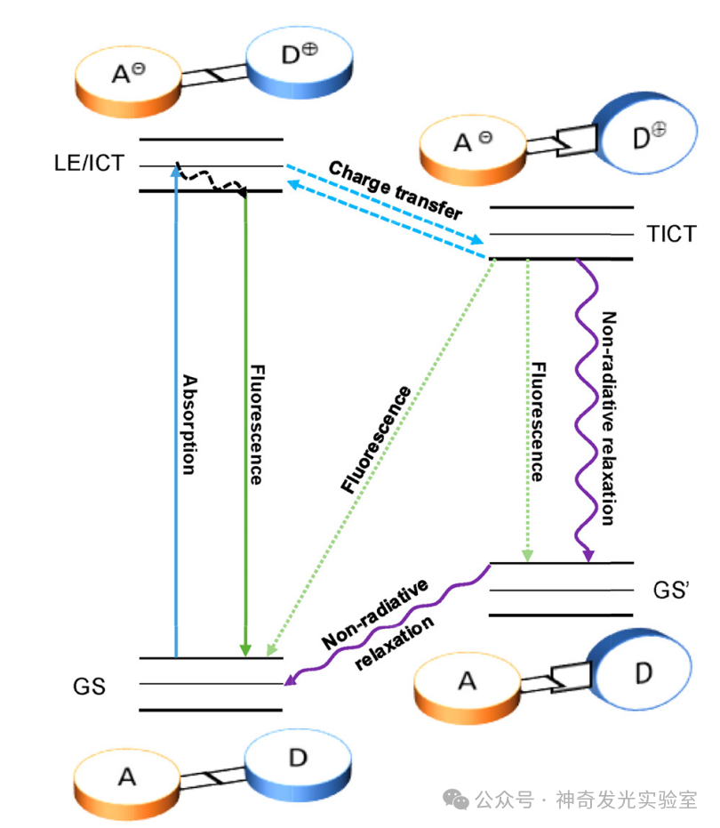 Fluorescent Probes and Imaging Agents Based on Twisted Intramolecular Charge Transfer (TICT)