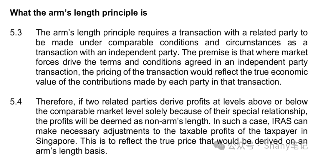 How to Properly Translate the Arm's Length Principle?