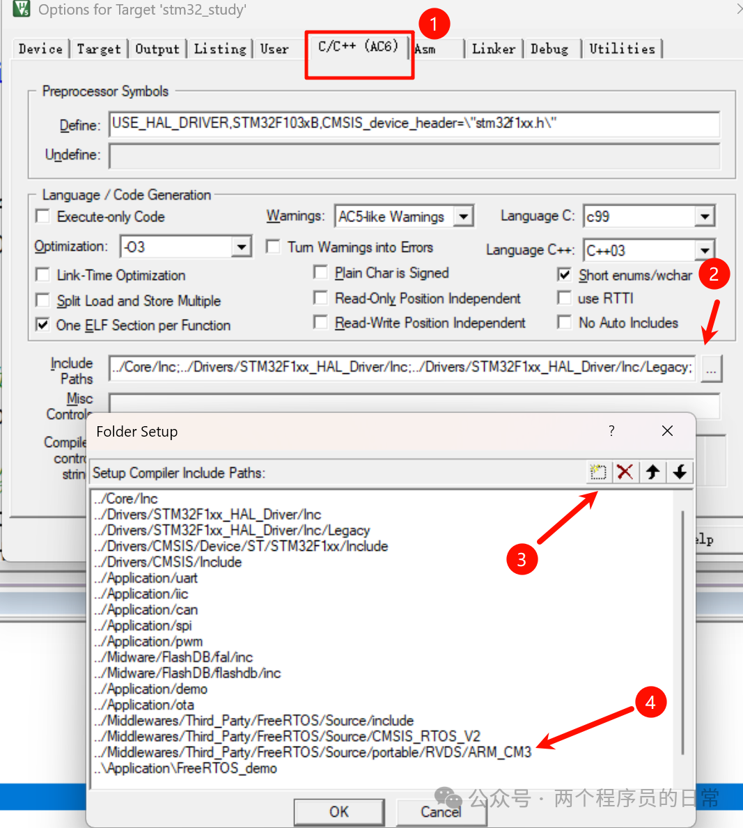 Creating Tasks in STM32 FreeRTOS
