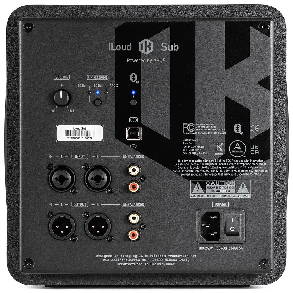 IK iLoud Sub: The First Calibrated Bluetooth Subwoofer with Three Drivers