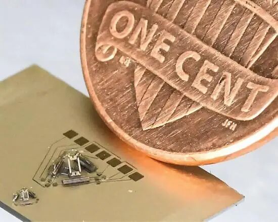 New 3D Printing Process Creates Miniature Delta Robots