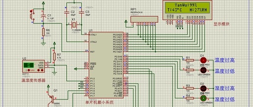 Simulation of Smoke and Temperature-Humidity Detection Control System Based on 51 Microcontroller (Intelligent Fire Prevention System)