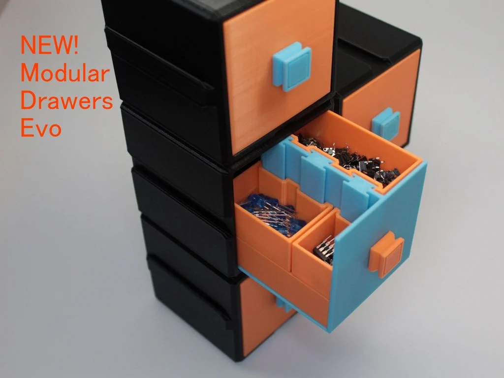 The Most Popular Modular Drawer System for 3D Printing