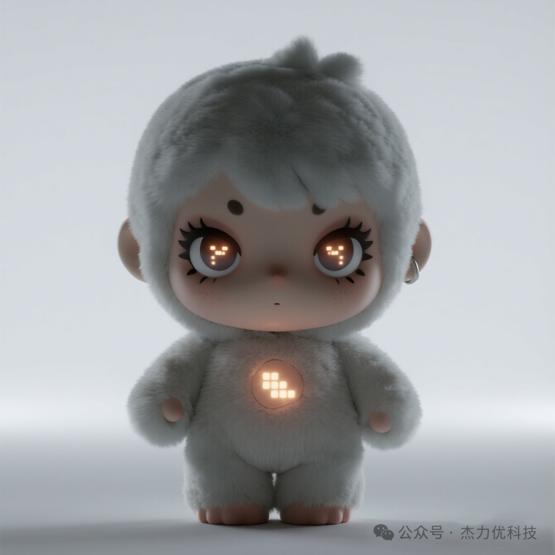 AI Plush Toy Dual-Eye Display: Synchronous and Asynchronous Modes