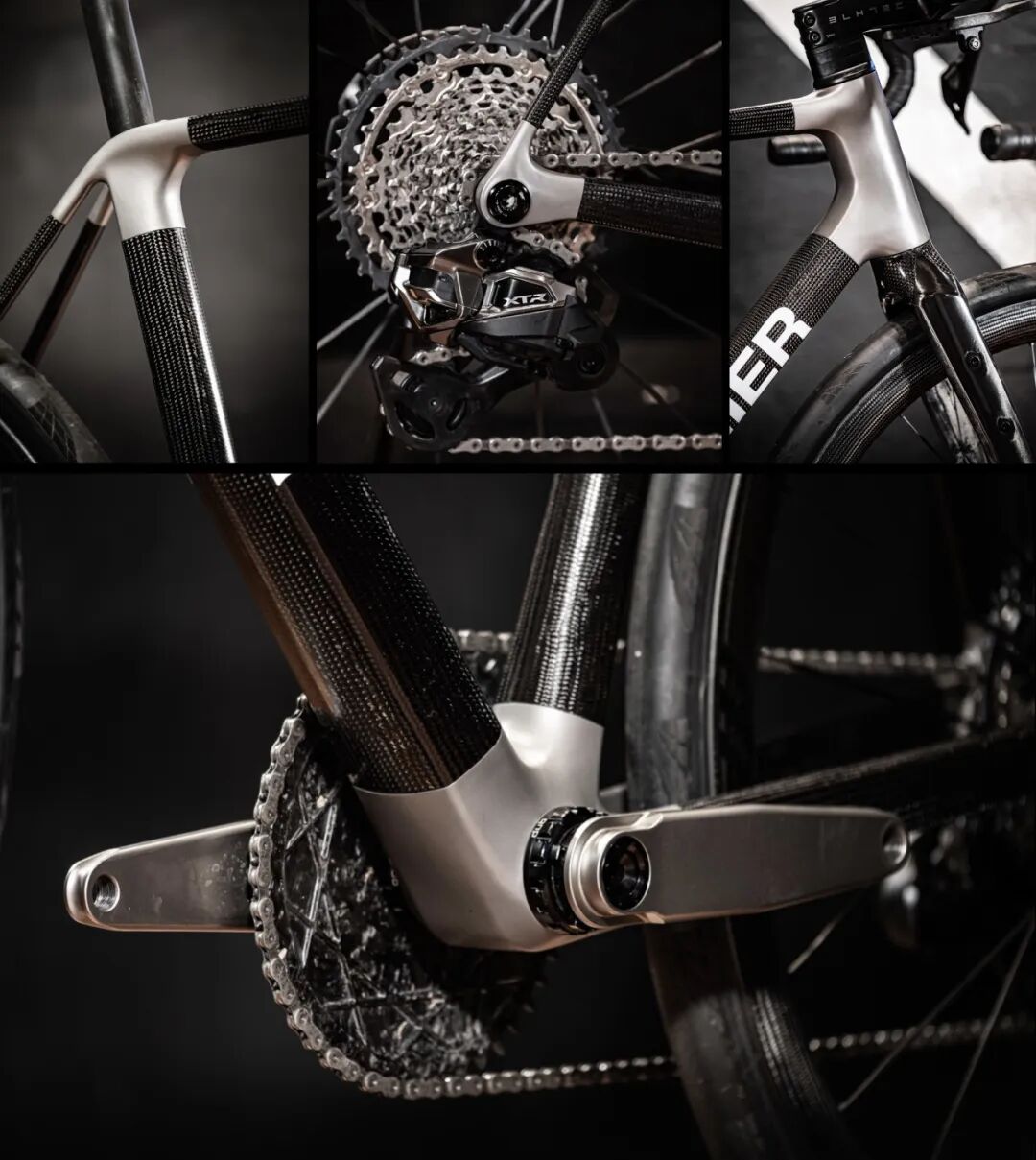 Baumier 'B01' 3D Printed Titanium-Carbon Hybrid: A Customized Revolution for All-Terrain Cycling