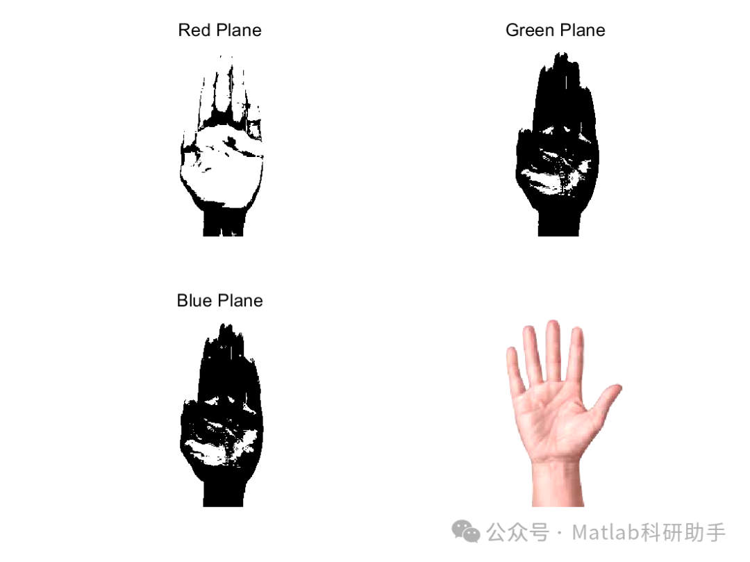 Palm Texture Recognition with Matlab Code