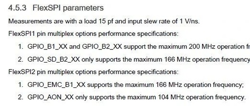 Three Key Factors Affecting the Speed Limit of FlexSPI Peripherals in i.MXRT