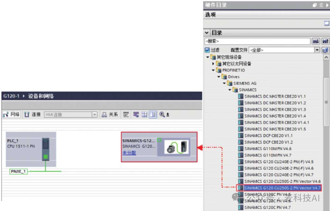 PROFINET Communication Between S7-1500 PLC and Drives