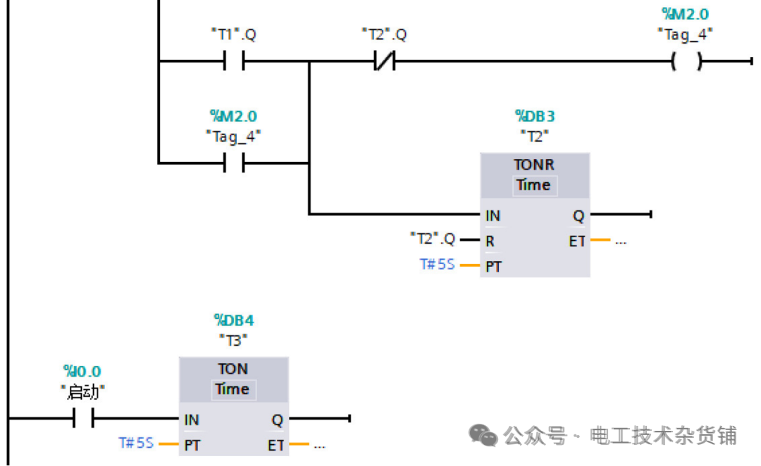 One-Button Control of Motor Start/Stop via PLC: Includes Schematics and Programs