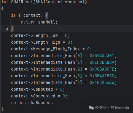 SHA1 Encryption Algorithm Process