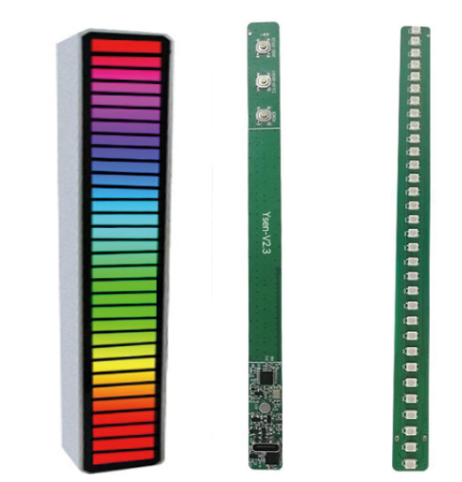 Audio Light PCBA Colorful Light Circuit Board Solution for Music Rhythm Atmosphere Lighting