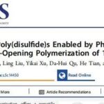 Single-Crystalline Poly(disulfide)s Enabled by Photo-Triggered Topochemical Ring-Opening Polymerization of 1,2-Dithiolane