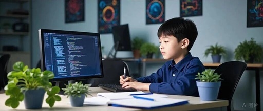 My Son's C++ Learning Plan Disrupted on Weekends, So He Has to Practice at Night