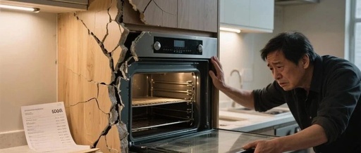 Embedded Kitchen Appliance Installation Mishap: Spending an Extra 5000 Yuan to Redo Cabinets
