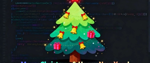 Ultimate C++ Christmas Tree Code: Colorful Blinking with Gift Decorations - Perfect for Beginners