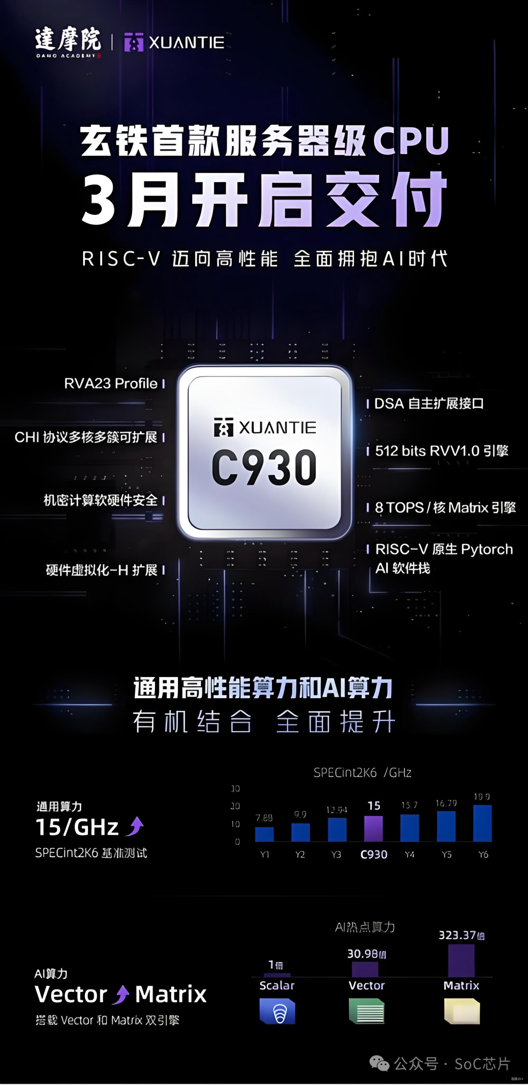 Comparison and Technical Roadmap of RISC-V AI Chip SoC Architectures