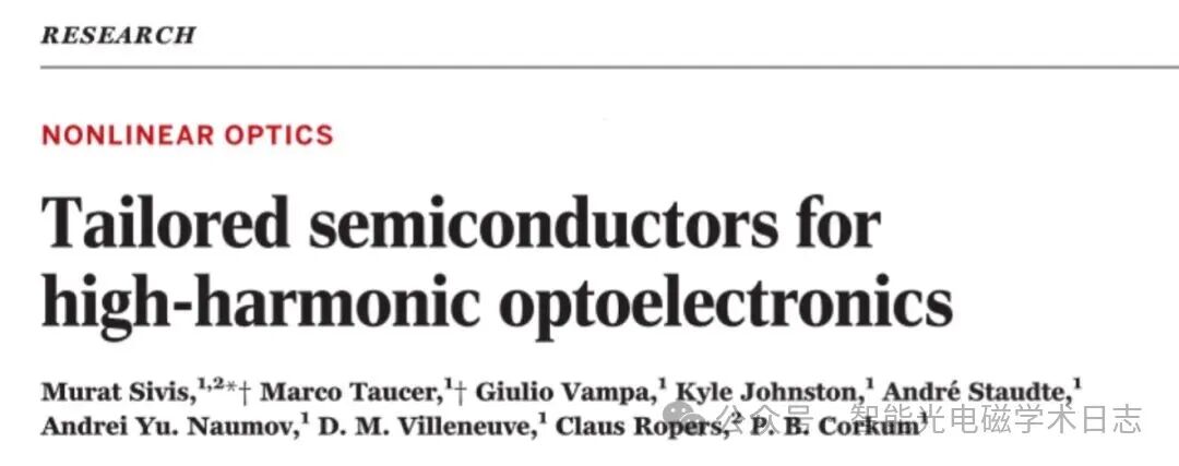 Science: Nanostructures + Ion Implantation = Custom Semiconductor Precise Control of High-Order Harmonics