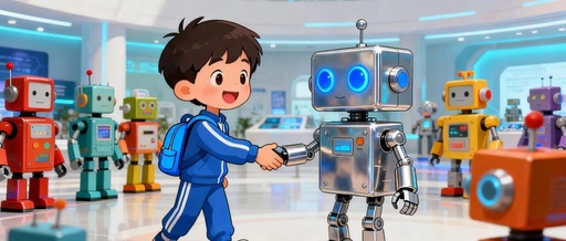 My First Autumn Vacation: Adventures at the Future Robot Museum