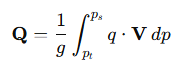 Water Vapor Flux and Its Divergence