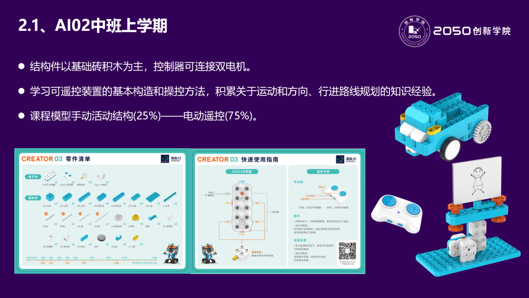 Whale Robot: Introduction to AI 01-03 Series Products for Early Childhood Education