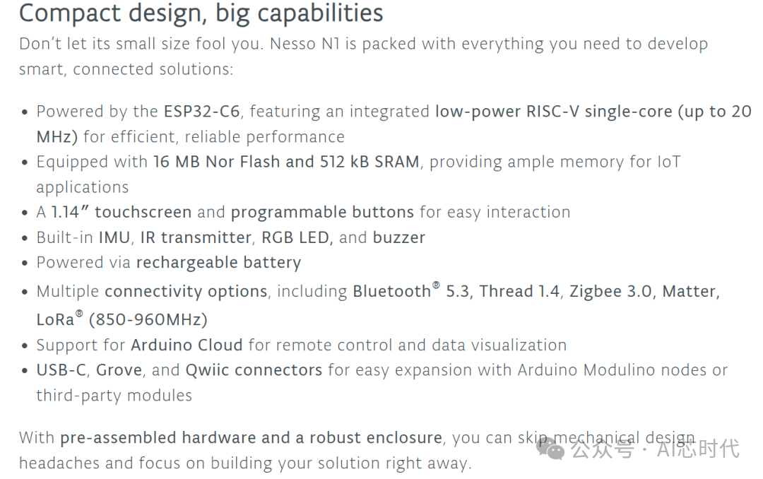Arduino Nesso N1: Wi-Fi 6 + LoRa + RISC-V, the Ultimate IoT Prototyping Tool for $49!