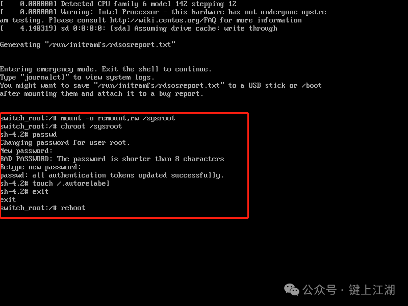 Two Universal Methods to Reset Linux Root Password on CentOS 7 and 8 (Essential for Operations)