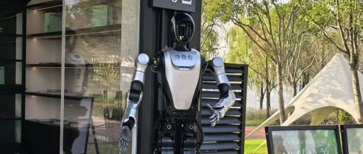Encounter by the Lake! The S-Bay Robot Welcomes Guests at Dongtai Lake
