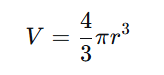 C++ Practice Problem - Calculate the Volume of a Sphere