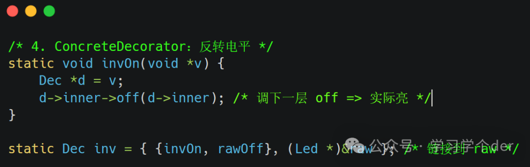 Embedded Design Patterns - Decorator Pattern in C Language