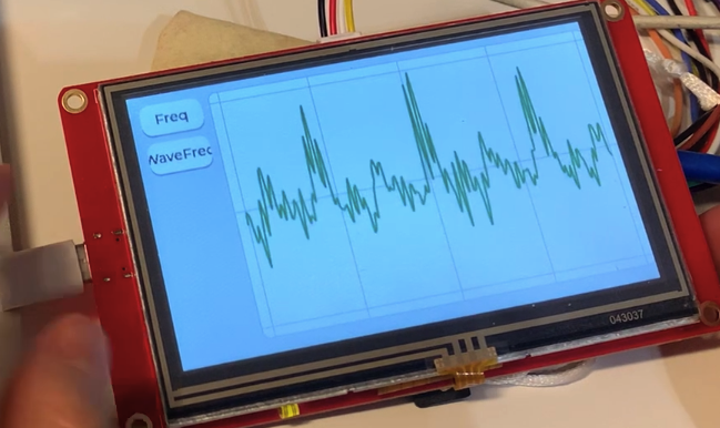 Dual Display of Spectrum and Waveform: Transforming the ESP32 into a Mini Oscilloscope