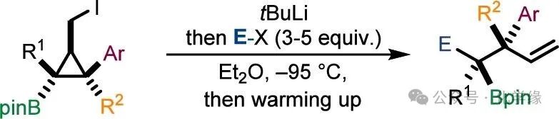 Vicinal Stereocenter Construction via α-Boryl Carbanions from Borylated Cyclopropanes