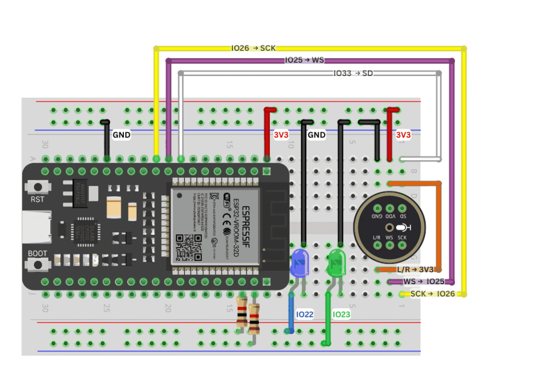 Offline Voice Control Without Cloud - ESP32 + INMP441 On/Off Recognition