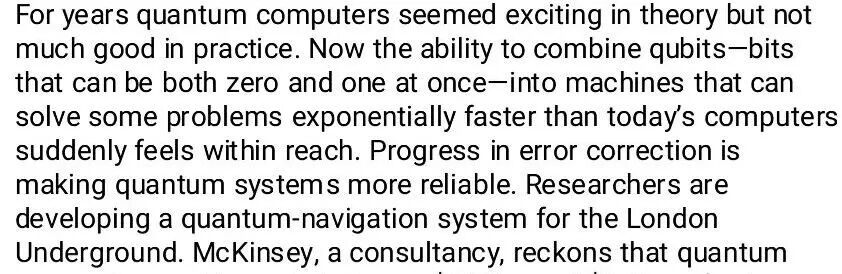 Quantum Information Technology Overview