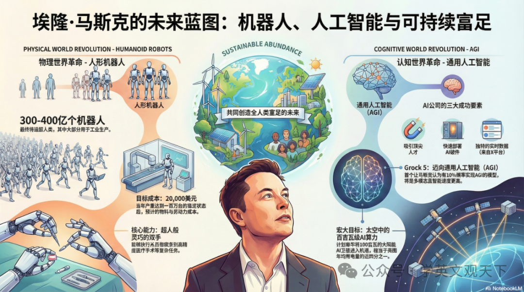 Elon Musk's Vision for the Future: Robots, AI, and Sustainable Abundance