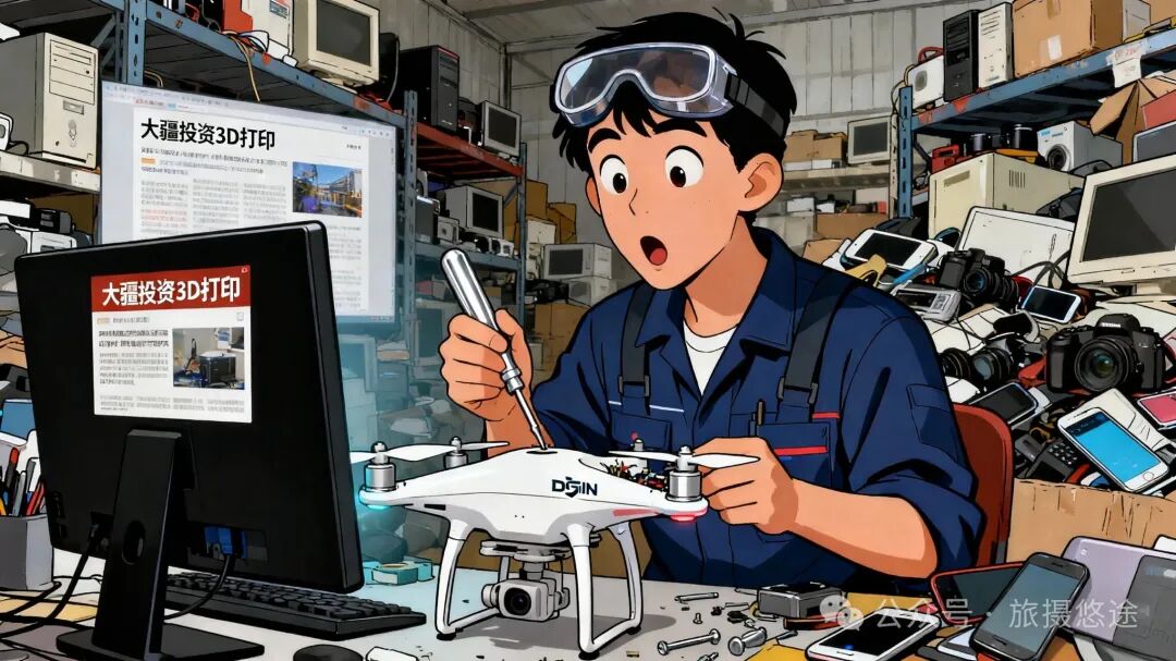 DJI Invests Billions in 3D Printing! Bypassing 'Direct Disciples' to Support TuoZhu, This Business Battle is More Complex than Repairing Drones