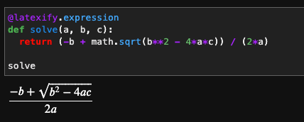 How to Elegantly Write LaTeX with Python?