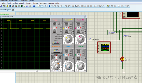 Lesson 8: STM32F4 + Proteus PWM Example