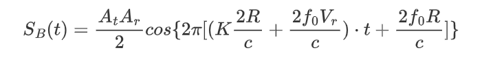 FMCW Waveform and MATLAB Simulation in Signal Modeling