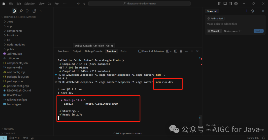 Zero-Cost Edge AI: Quickly Build Your Own DeepSeek R1 Based on EdgeOne Pages