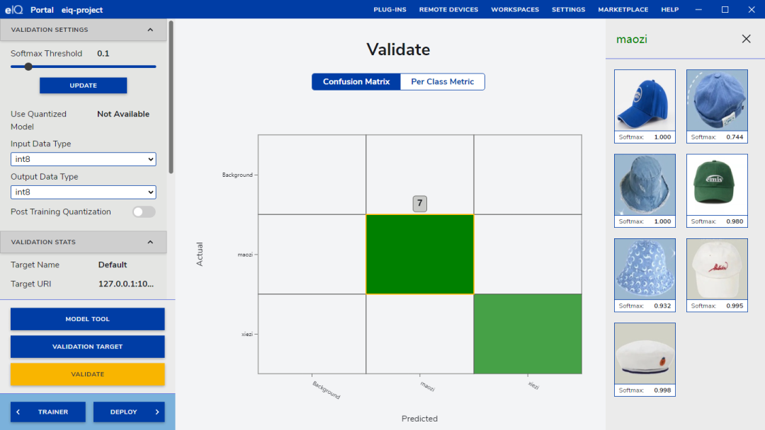 From Dataset to Inference on Board: How a Complete eIQ NPU Project Runs