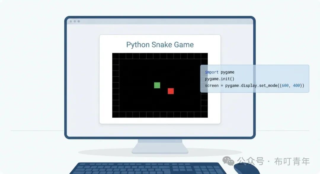 Create the Classic Snake Game with Just 50 Lines of Python Code: A Step-by-Step Guide from Scratch!
