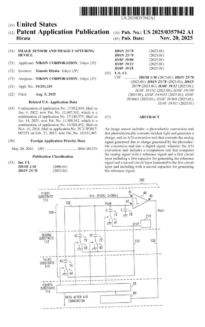 Nikon's New Patent Enhances Sensor Dynamic Range and Read Speed
