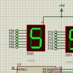 Static Display of Two-Digit Numbers Using 51 Microcontroller