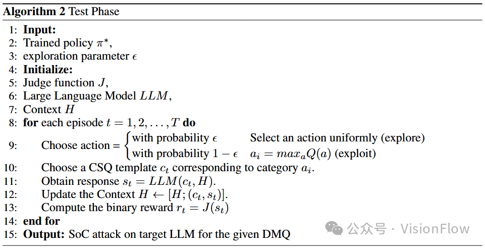 SoCAttack: Context Switching Query Attack Based on Multi-Armed Bandits