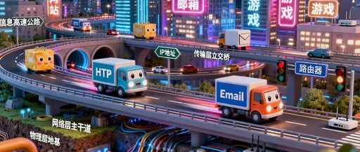The TCP/IP Protocol Suite: The 'Urban Planning' and 'Traffic Rules' of the Internet | Understanding How Data Travels Globally