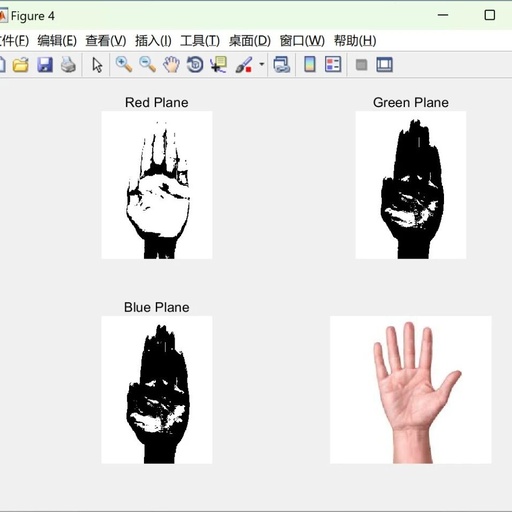 Palm Texture Recognition (Implementation in Matlab)