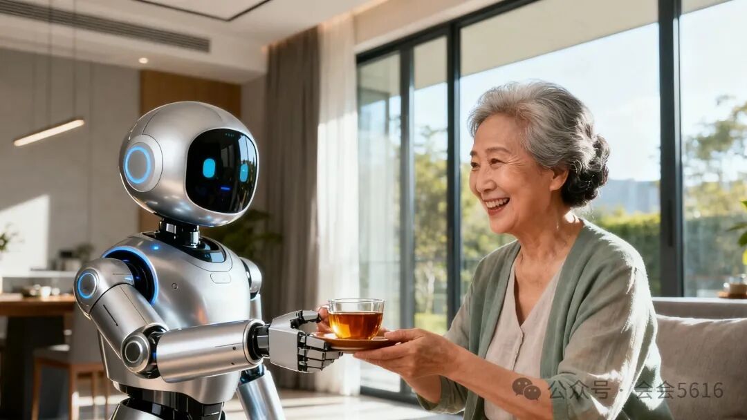The First Generation of AI Retirement Robot Users in China: How the Post-60s Enjoy a Carefree Life That Makes Young People Envious!